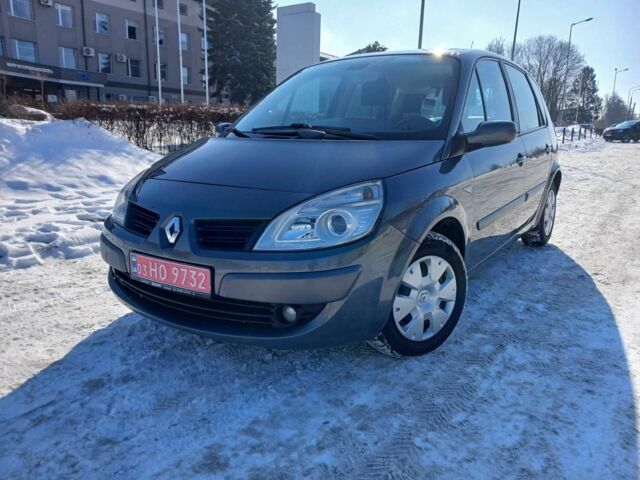 Сірий Рено Сценік II, об'ємом двигуна 1.6 л та пробігом 188 тис. км за 5600 $, фото 1 на Automoto.ua