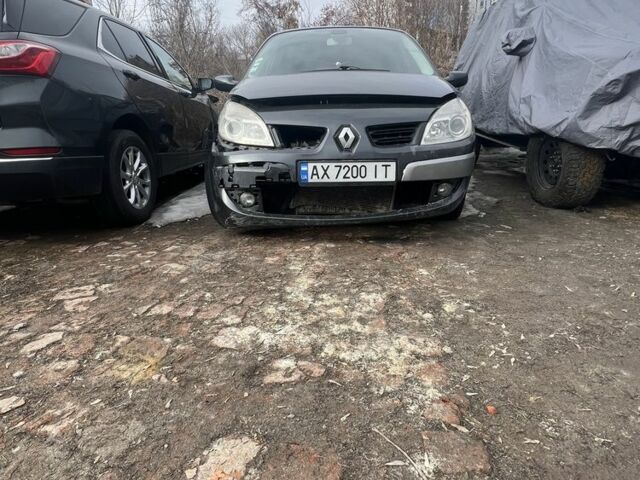 Серый Рено Сценик II, объемом двигателя 1.6 л и пробегом 250 тыс. км за 2500 $, фото 1 на Automoto.ua