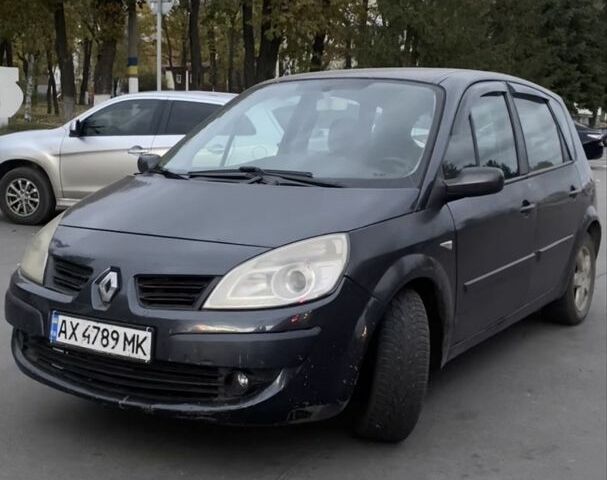 Рено Сценик II 2007 в Богодухове на Automoto.ua Серый Рено Сценик II, объемом двигателя 1.9 л и пробегом 200 тыс. км за 4500 $, фото 1 на Automoto.ua