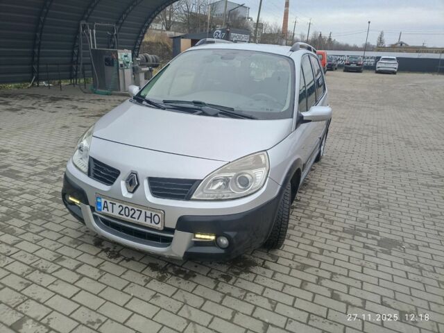 Серый Рено Сценик II, объемом двигателя 1.5 л и пробегом 254 тыс. км за 5200 $, фото 1 на Automoto.ua