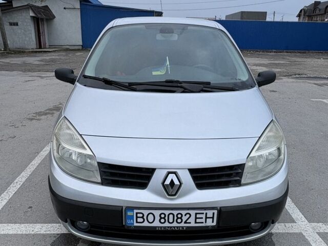 Сірий Рено Сценік II, об'ємом двигуна 1.6 л та пробігом 94 тис. км за 4850 $, фото 1 на Automoto.ua