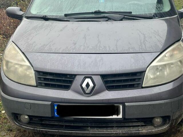Сірий Рено Сценік II, об'ємом двигуна 1.9 л та пробігом 350 тис. км за 3600 $, фото 1 на Automoto.ua