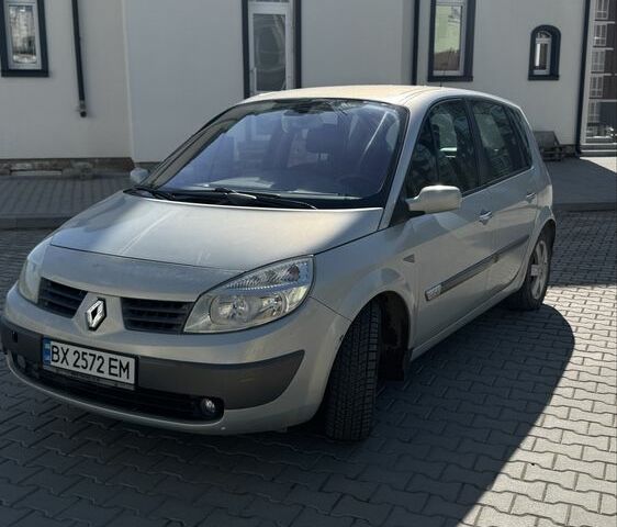 Сірий Рено Сценік II, об'ємом двигуна 1.4 л та пробігом 210 тис. км за 3800 $, фото 1 на Automoto.ua