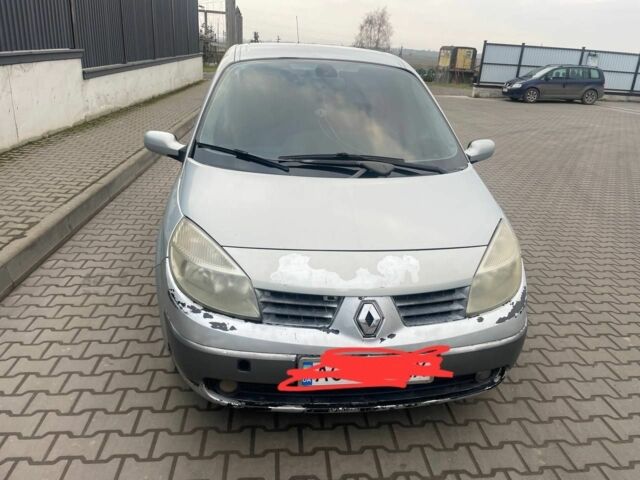 Серый Рено Сценик II, объемом двигателя 1.6 л и пробегом 420 тыс. км за 3000 $, фото 1 на Automoto.ua