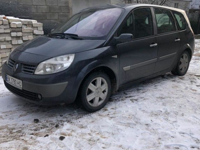 Сірий Рено Сценік II, об'ємом двигуна 1.9 л та пробігом 300 тис. км за 3800 $, фото 1 на Automoto.ua