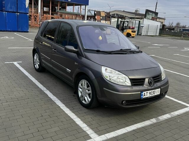 Сірий Рено Сценік II, об'ємом двигуна 1.9 л та пробігом 279 тис. км за 4500 $, фото 1 на Automoto.ua