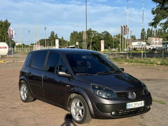 Сірий Рено Сценік II, об'ємом двигуна 2 л та пробігом 230 тис. км за 4300 $, фото 1 на Automoto.ua