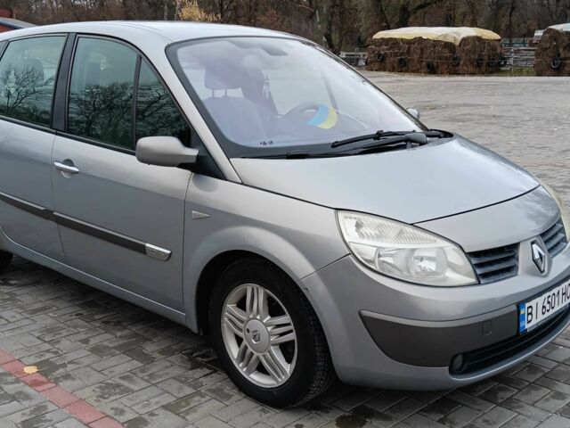 Сірий Рено Сценік II, об'ємом двигуна 2 л та пробігом 155 тис. км за 4600 $, фото 1 на Automoto.ua