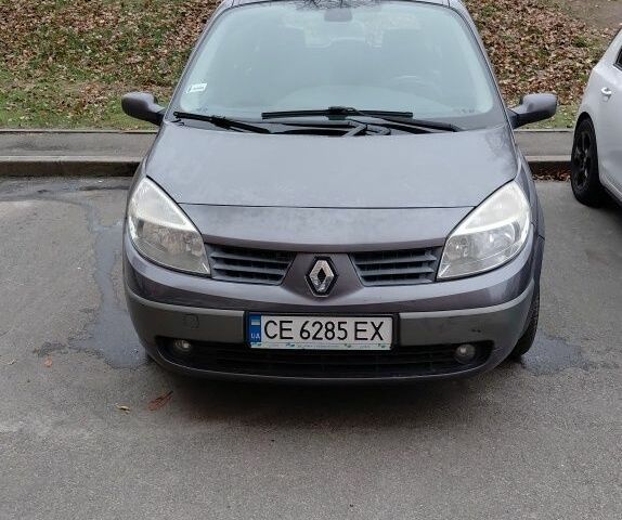 Сірий Рено Сценік II, об'ємом двигуна 1.9 л та пробігом 175 тис. км за 6000 $, фото 1 на Automoto.ua