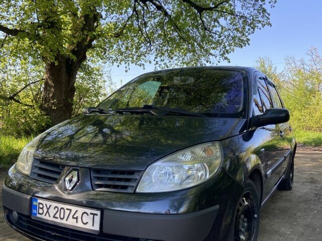 Серый Рено Сценик II, объемом двигателя 1.6 л и пробегом 255 тыс. км за 4299 $, фото 1 на Automoto.ua