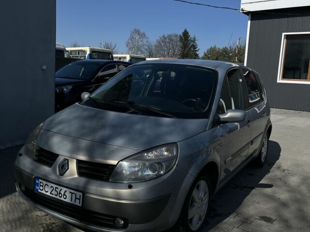 Сірий Рено Сценік II, об'ємом двигуна 1.9 л та пробігом 195 тис. км за 4999 $, фото 1 на Automoto.ua