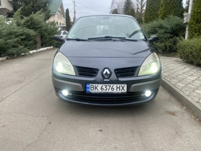 Сірий Рено Сценік II, об'ємом двигуна 1.6 л та пробігом 224 тис. км за 5700 $, фото 1 на Automoto.ua