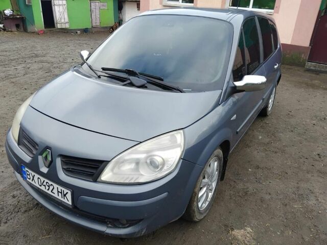 Серый Рено Сценик II, объемом двигателя 1.9 л и пробегом 324 тыс. км за 4600 $, фото 1 на Automoto.ua