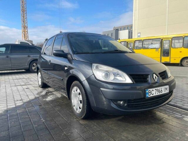 Серый Рено Сценик II, объемом двигателя 1.5 л и пробегом 217 тыс. км за 4300 $, фото 1 на Automoto.ua
