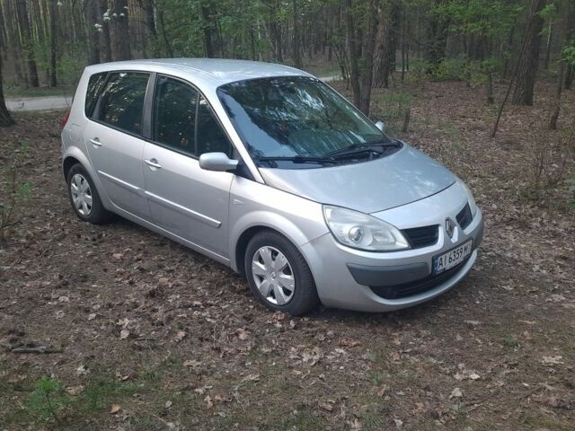 Серый Рено Сценик II, объемом двигателя 1.6 л и пробегом 219 тыс. км за 5100 $, фото 1 на Automoto.ua