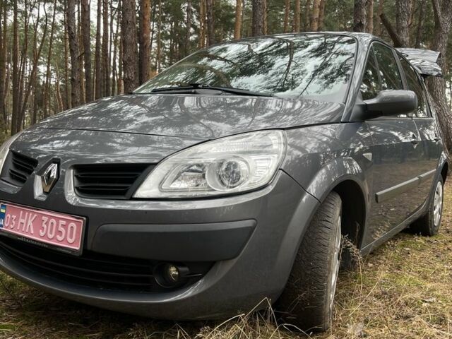 Серый Рено Сценик II, объемом двигателя 1.6 л и пробегом 181 тыс. км за 5250 $, фото 1 на Automoto.ua