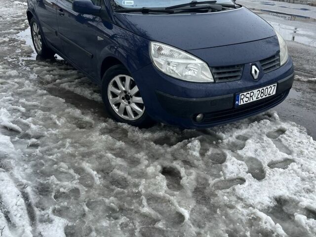 Синий Рено Сценик II, объемом двигателя 1.9 л и пробегом 288 тыс. км за 2500 $, фото 1 на Automoto.ua