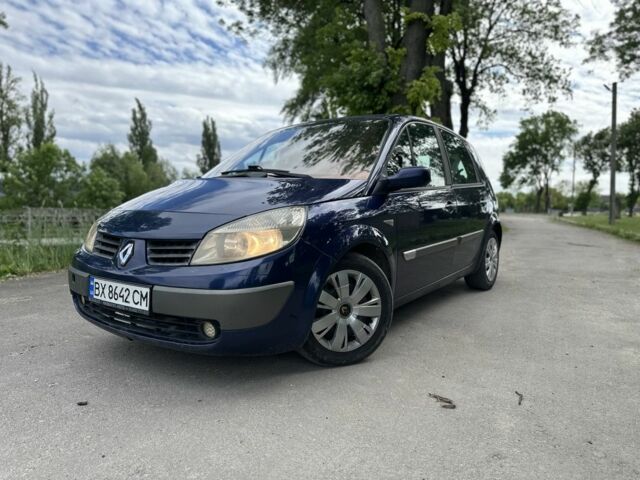 Синій Рено Сценік II, об'ємом двигуна 1.9 л та пробігом 210 тис. км за 2550 $, фото 1 на Automoto.ua