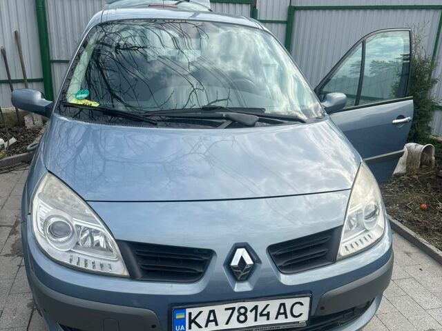 Синій Рено Сценік II, об'ємом двигуна 1.6 л та пробігом 154 тис. км за 6000 $, фото 1 на Automoto.ua
