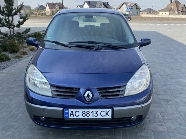 Синій Рено Сценік II, об'ємом двигуна 1.9 л та пробігом 257 тис. км за 3900 $, фото 1 на Automoto.ua