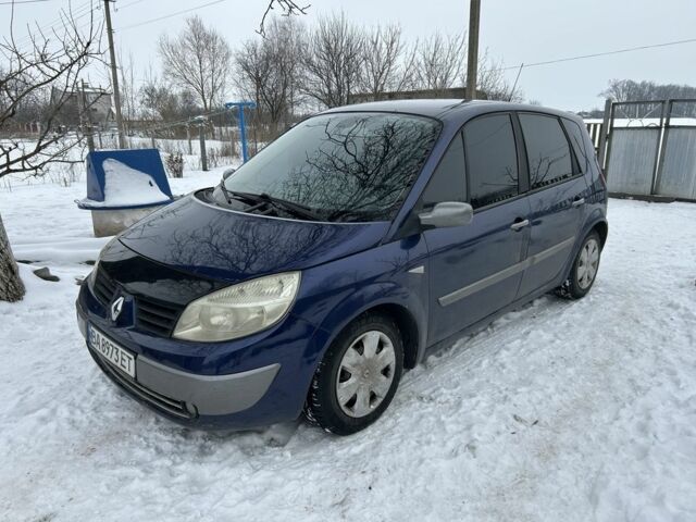 Синій Рено Сценік II, об'ємом двигуна 1.6 л та пробігом 400 тис. км за 3500 $, фото 1 на Automoto.ua