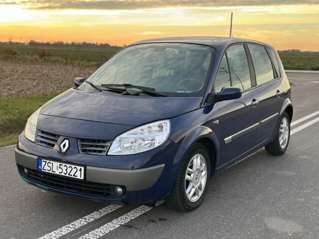 Синій Рено Сценік II, об'ємом двигуна 1.9 л та пробігом 220 тис. км за 2300 $, фото 1 на Automoto.ua
