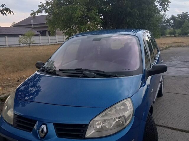 Синій Рено Сценік II, об'ємом двигуна 1.6 л та пробігом 220 тис. км за 4650 $, фото 1 на Automoto.ua