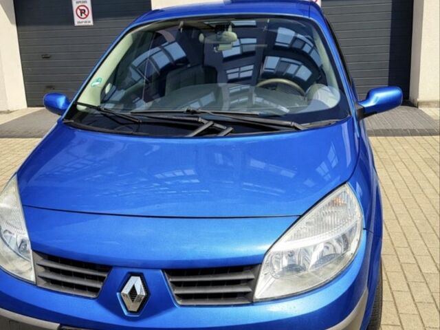 Синий Рено Сценик II, объемом двигателя 1.6 л и пробегом 250 тыс. км за 4108 $, фото 1 на Automoto.ua