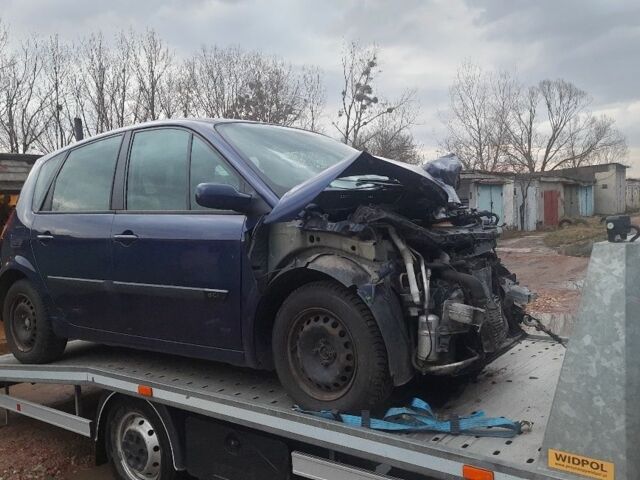 Синий Рено Сценик II, объемом двигателя 1.5 л и пробегом 171 тыс. км за 1800 $, фото 1 на Automoto.ua