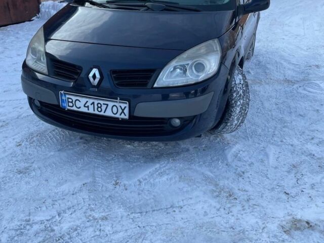 Синій Рено Сценік II, об'ємом двигуна 2 л та пробігом 300 тис. км за 5300 $, фото 1 на Automoto.ua