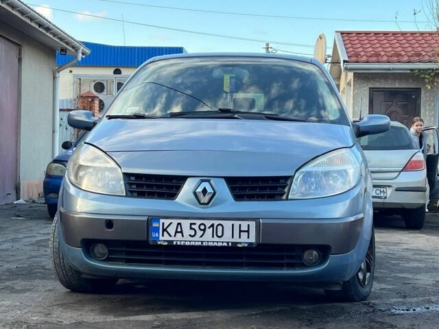 Синій Рено Сценік II, об'ємом двигуна 1.6 л та пробігом 288 тис. км за 4500 $, фото 1 на Automoto.ua