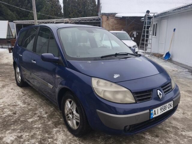 Синій Рено Сценік II, об'ємом двигуна 1.5 л та пробігом 336 тис. км за 2600 $, фото 1 на Automoto.ua
