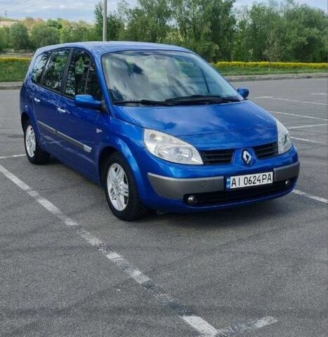 Рено Сценік II 2005 у Буче на Automoto.ua Синій Рено Сценік II, об'ємом двигуна 2 л та пробігом 262 тис. км за 4800 $, фото 1 на Automoto.ua