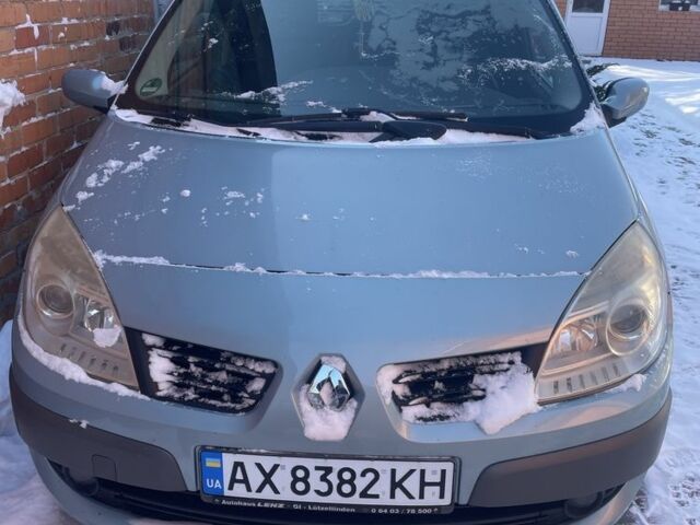 Синій Рено Сценік II, об'ємом двигуна 1.6 л та пробігом 230 тис. км за 5000 $, фото 1 на Automoto.ua