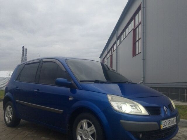 Синий Рено Сценик II, объемом двигателя 1.6 л и пробегом 317 тыс. км за 3900 $, фото 1 на Automoto.ua