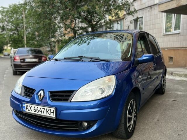 Синій Рено Сценік II, об'ємом двигуна 1.6 л та пробігом 252 тис. км за 5029 $, фото 1 на Automoto.ua