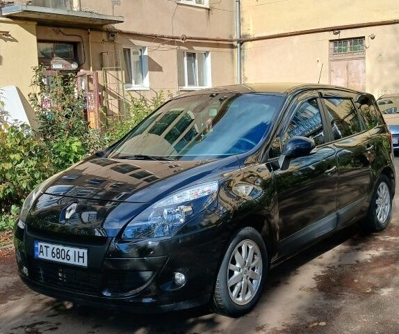 Черный Рено Сценик III, объемом двигателя 1.4 л и пробегом 233 тыс. км за 6000 $, фото 1 на Automoto.ua