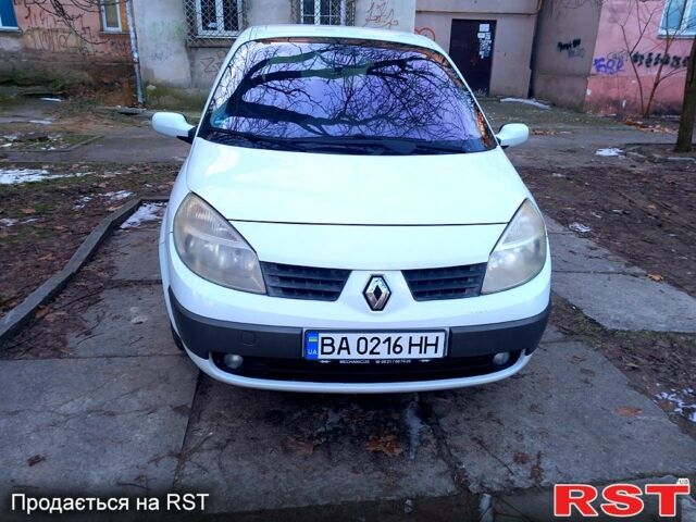 Білий Рено Сценік, об'ємом двигуна 1.6 л та пробігом 177 тис. км за 6300 $, фото 1 на Automoto.ua