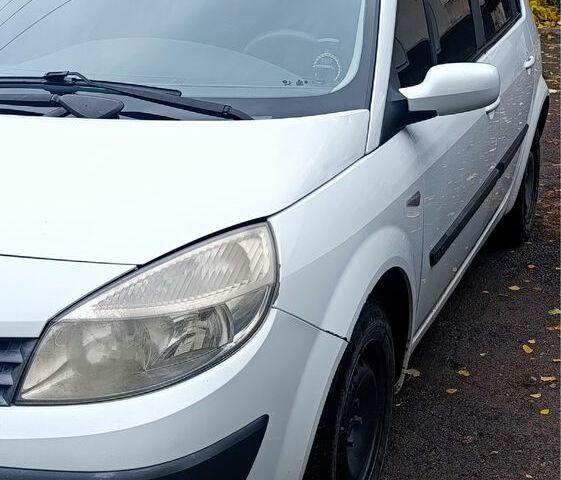 Білий Рено Сценік, об'ємом двигуна 1.5 л та пробігом 125 тис. км за 4500 $, фото 1 на Automoto.ua