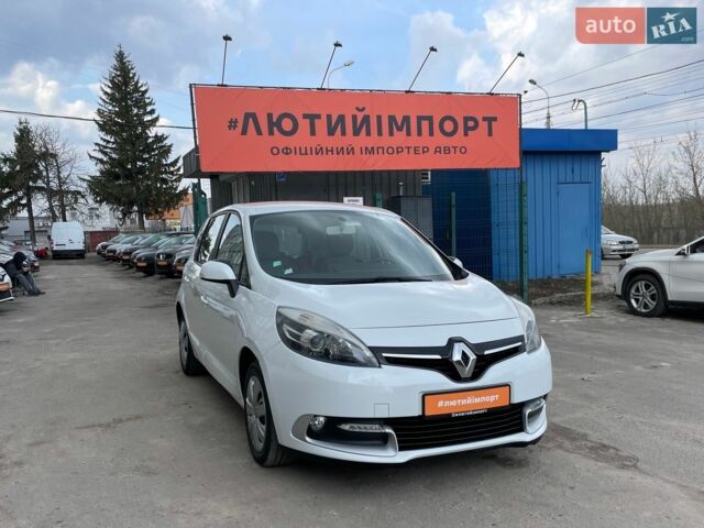 Белый Рено Сценик, объемом двигателя 1.5 л и пробегом 215 тыс. км за 9900 $, фото 1 на Automoto.ua