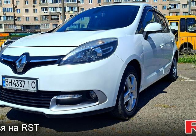 Білий Рено Сценік, об'ємом двигуна 1.5 л та пробігом 215 тис. км за 9800 $, фото 1 на Automoto.ua