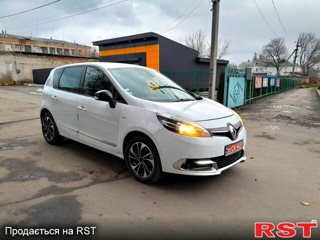 Белый Рено Сценик, объемом двигателя 1.5 л и пробегом 181 тыс. км за 11300 $, фото 1 на Automoto.ua
