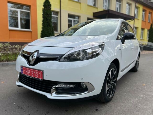 Белый Рено Сценик, объемом двигателя 1.5 л и пробегом 162 тыс. км за 10650 $, фото 1 на Automoto.ua
