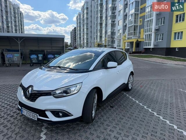Белый Рено Сценик, объемом двигателя 1.46 л и пробегом 206 тыс. км за 11200 $, фото 1 на Automoto.ua