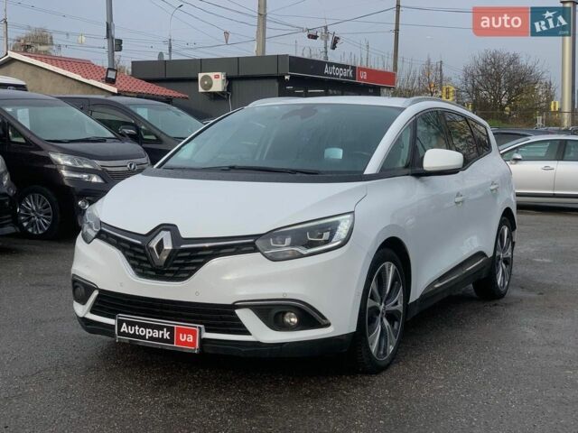 Белый Рено Сценик, объемом двигателя 1.6 л и пробегом 275 тыс. км за 11990 $, фото 1 на Automoto.ua