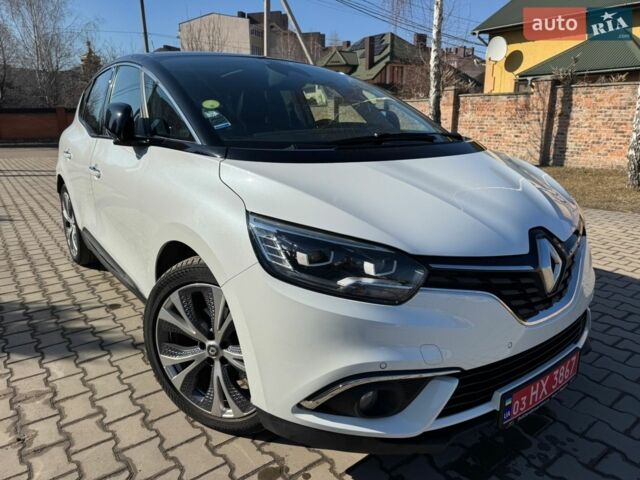 Белый Рено Сценик, объемом двигателя 1.5 л и пробегом 208 тыс. км за 15450 $, фото 1 на Automoto.ua