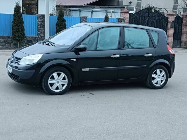 Черный Рено Сценик, объемом двигателя 1.6 л и пробегом 263 тыс. км за 4200 $, фото 1 на Automoto.ua