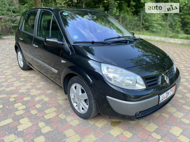 Черный Рено Сценик, объемом двигателя 1.6 л и пробегом 220 тыс. км за 5150 $, фото 1 на Automoto.ua