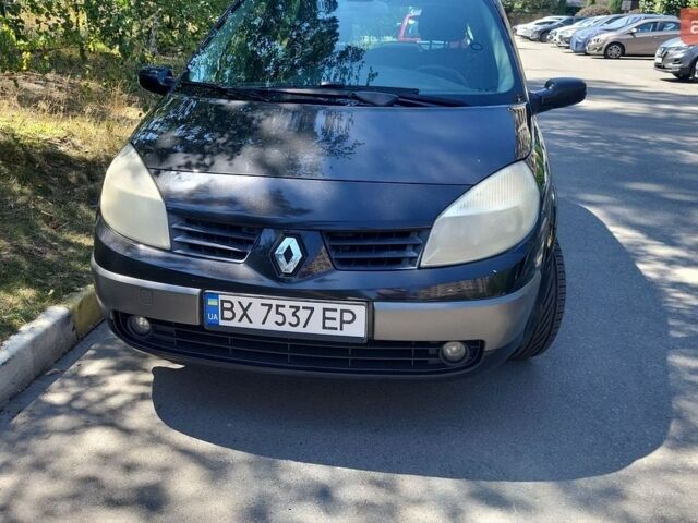 Черный Рено Сценик, объемом двигателя 1.6 л и пробегом 288 тыс. км за 4300 $, фото 1 на Automoto.ua