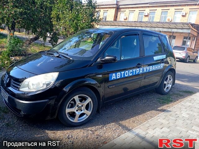 Черный Рено Сценик, объемом двигателя 1.6 л и пробегом 200 тыс. км за 4000 $, фото 1 на Automoto.ua